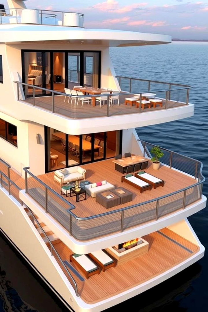 Multi Level Decking - 22 Ground Level Deck Ideas