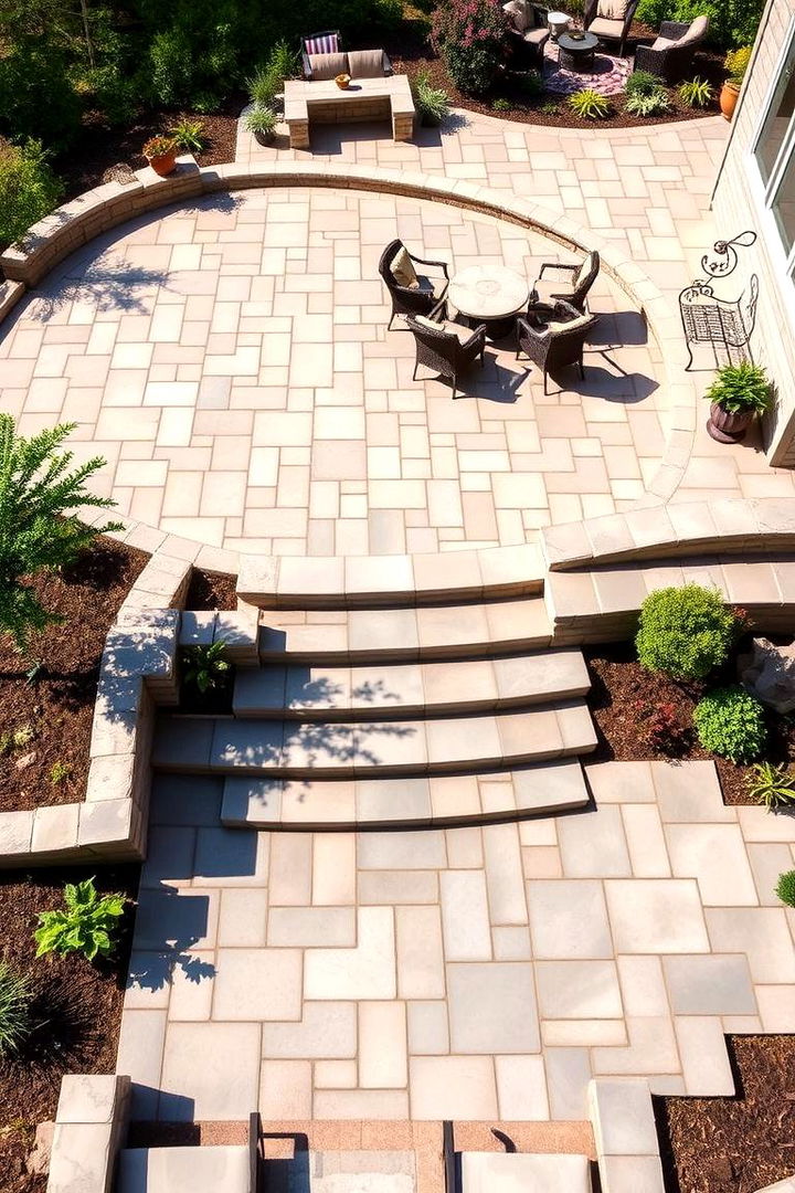 Multi Level Patio Designs - 22 Flagstone Patio Ideas