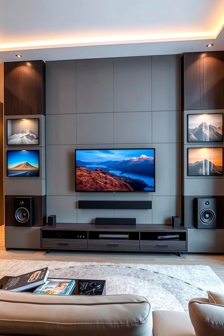 Multi Media Integration Walls - 22 Media Wall Ideas