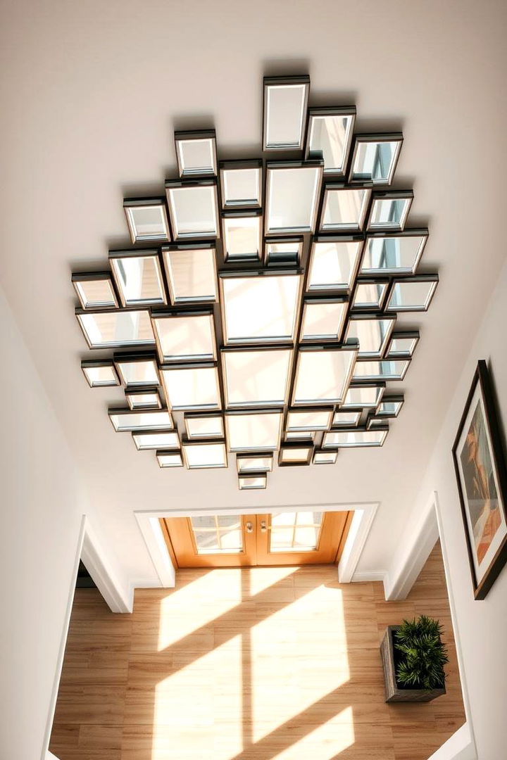 Multi Mirror Configuration - 22 Entryway Mirror Ideas