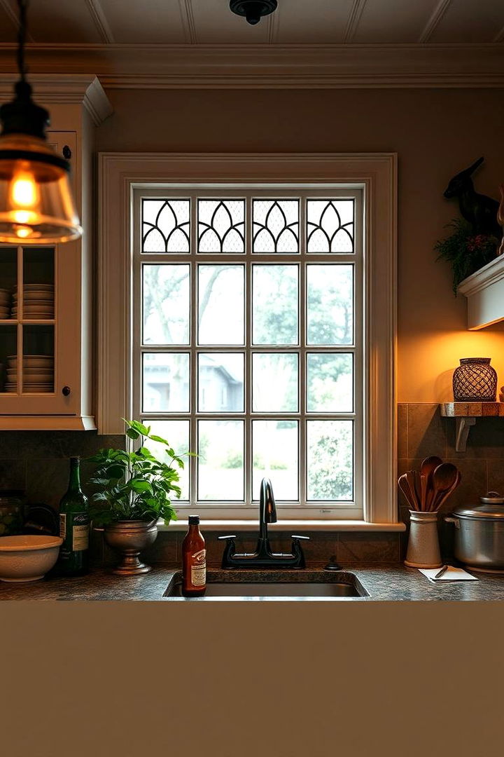 Multi Paned Detail for a Classic Touch - 22 Kitchen Window Ideas Over Sink