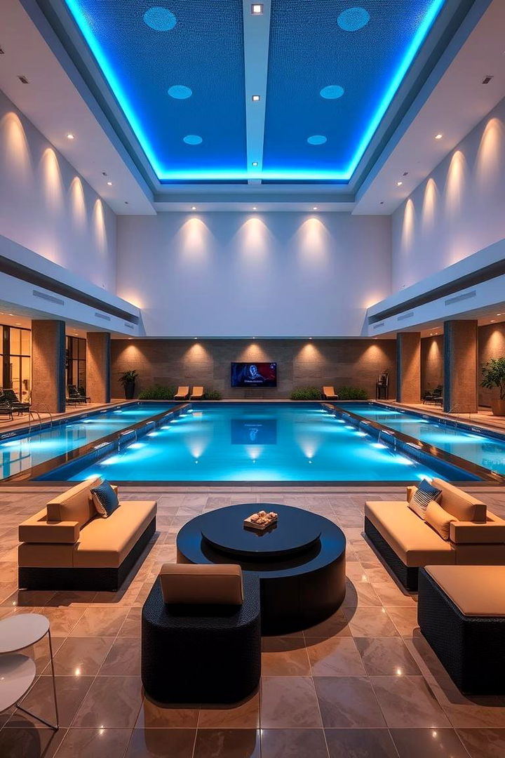 Multi Purpose Entertainment Indoor Pool - 22 Indoor Pool Ideas