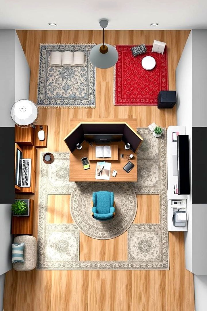 Multi Purpose Layouts - 22 Study Room Ideas
