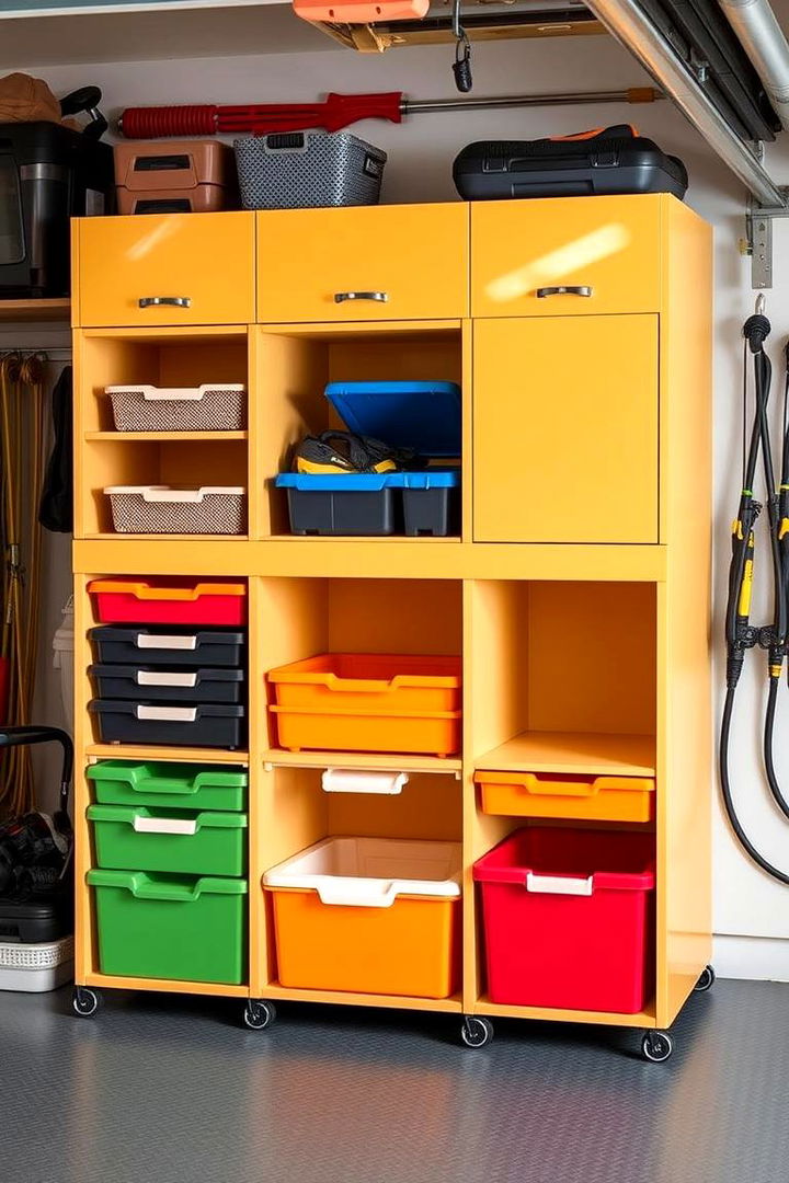 Multi Purpose Storage Units - 22 Lawn Mower Storage Ideas