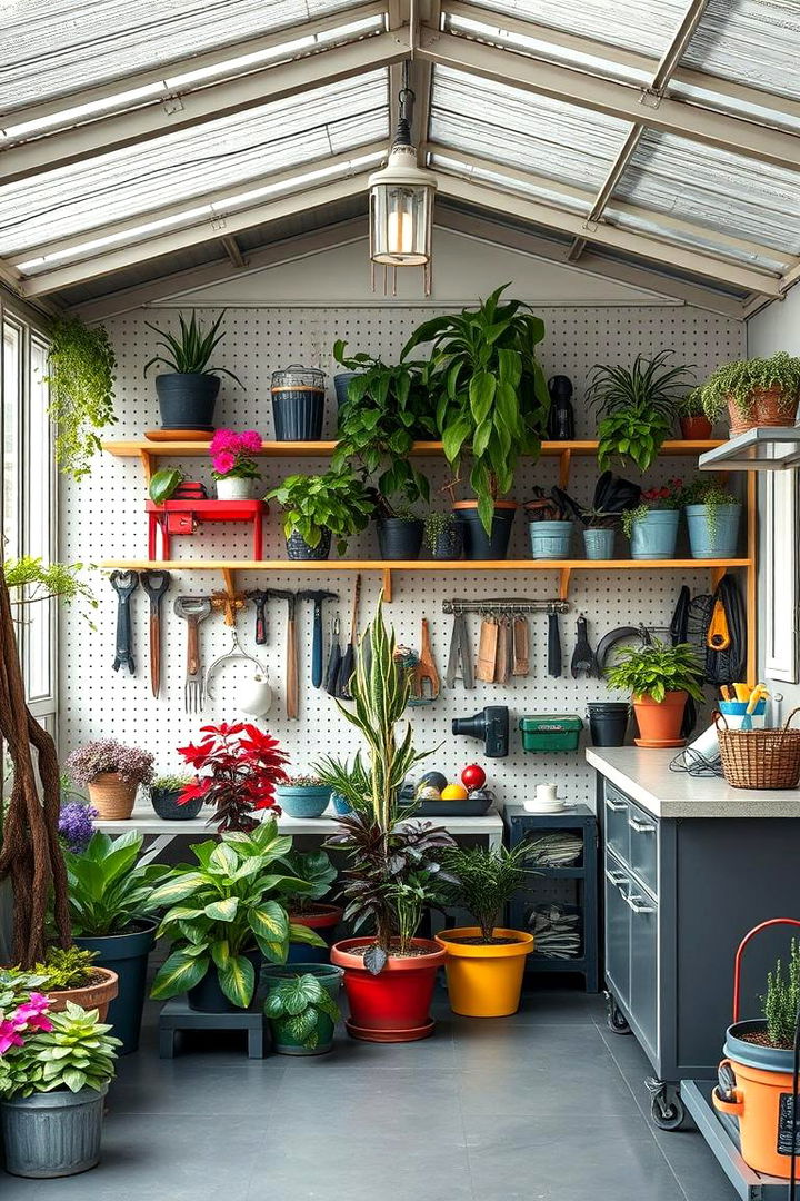 Multi Purpose Utility Building - 22 Greenhouse and Shed Combo Ideas