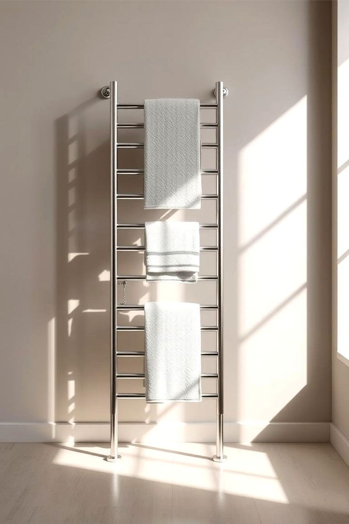 Multi Tiered Towel Racks - 22 Towel Storage Ideas