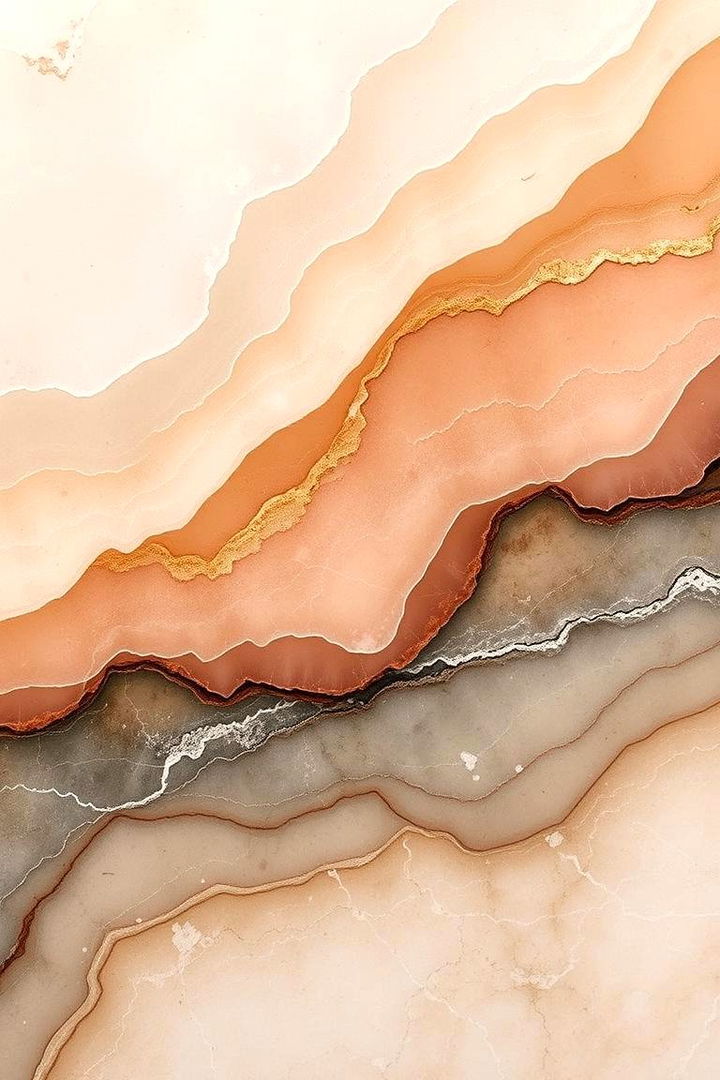 Multi Tonal Quartz Detailing - 22 Quartz Fireplace Surround Ideas