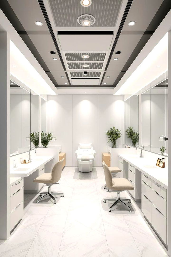 Multi Zone Design Layout - 22 Esthetician Room Ideas