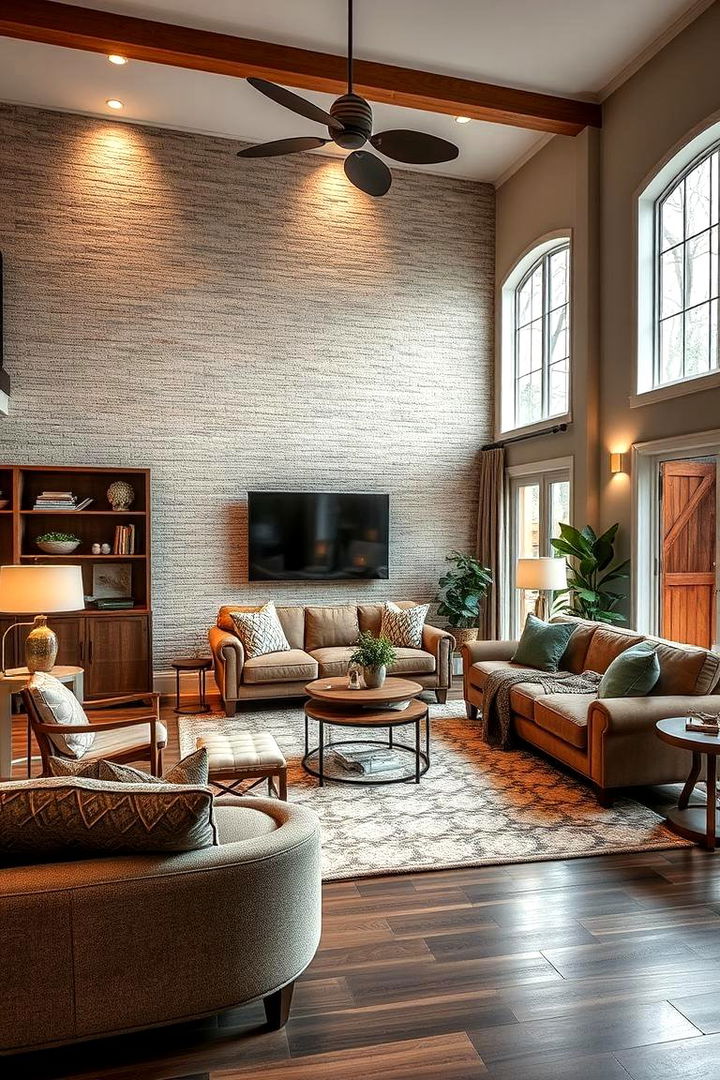 Multi Zone Layouts - 22 Family Room Ideas