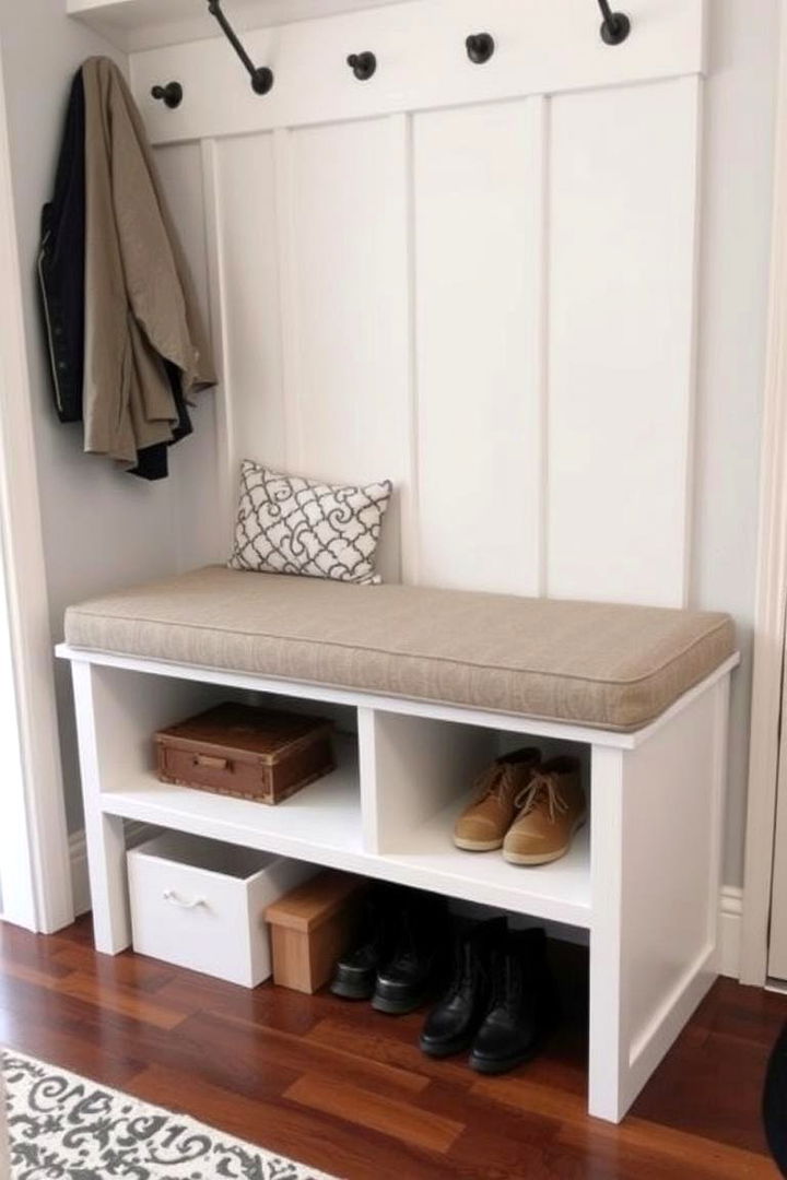 Multi functional Benches - 22 Entryway Storage Ideas