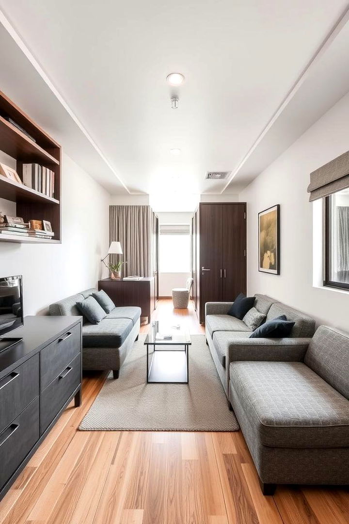 Multi functional Design Elements - 22 Minimalist Interior Design Ideas