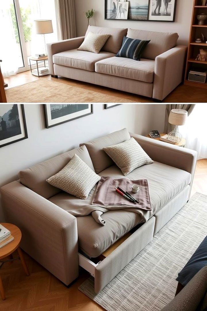 Multi functional Furniture - 22 Small Apartment Storage Ideas