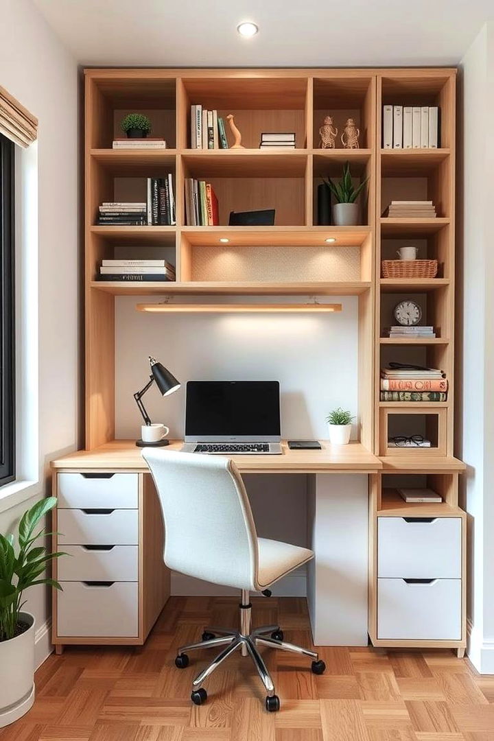 Multi functional Furniture - 22 Modern Home Office Ideas