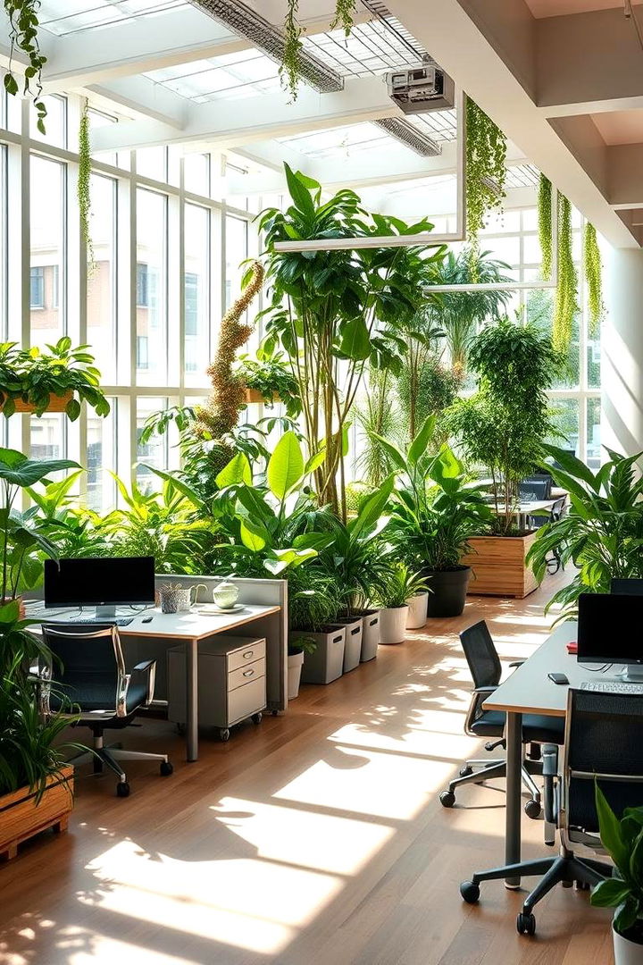 Multi functional Green Spaces - 22 Plant Room Ideas