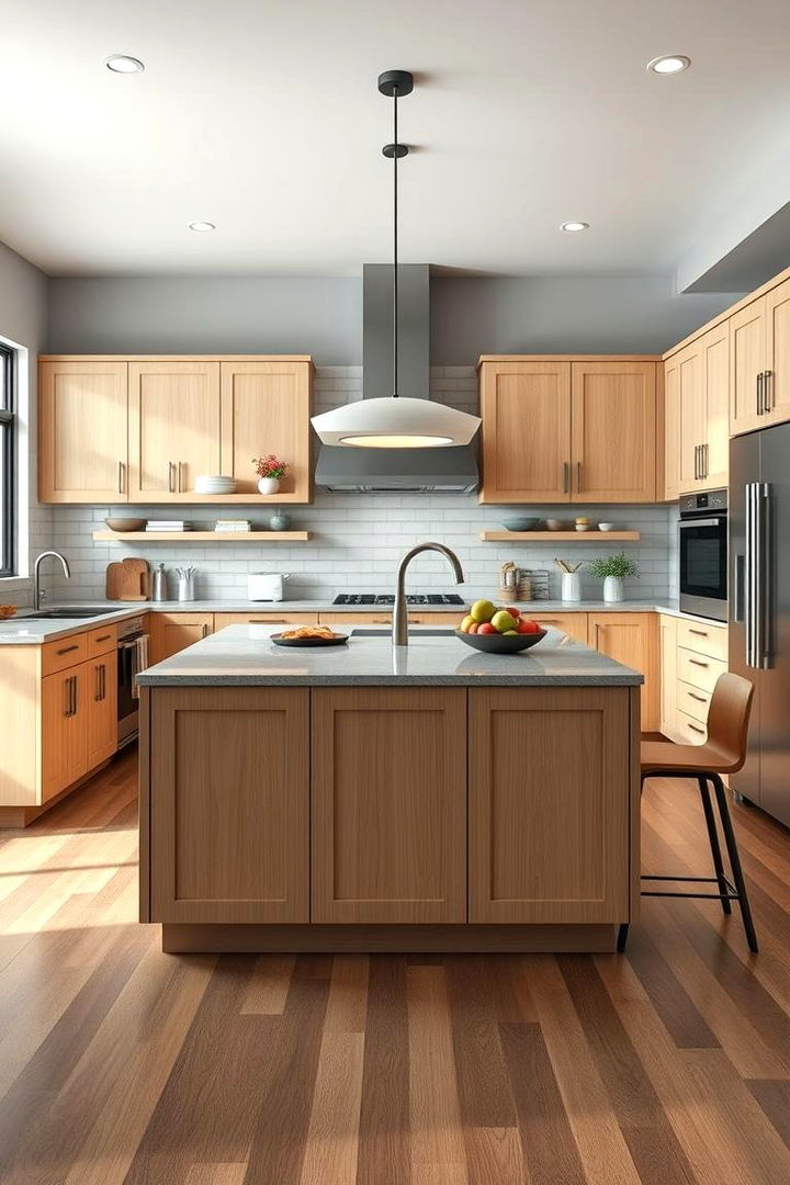 Multi functional Island Design - 22 Dream Kitchen Ideas