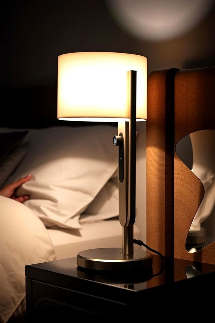 Multi functional Lamps - 22 Small Bedroom Lighting Ideas