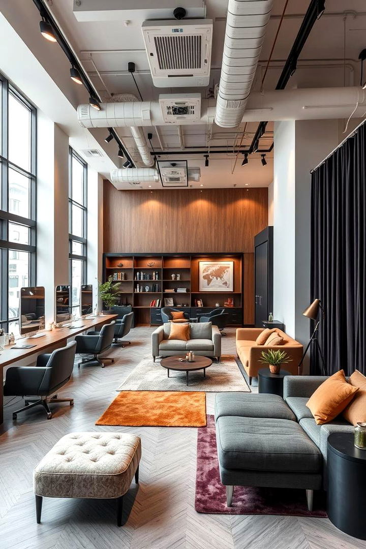 Multi functional Layout - 22 Salon Interior Design Ideas