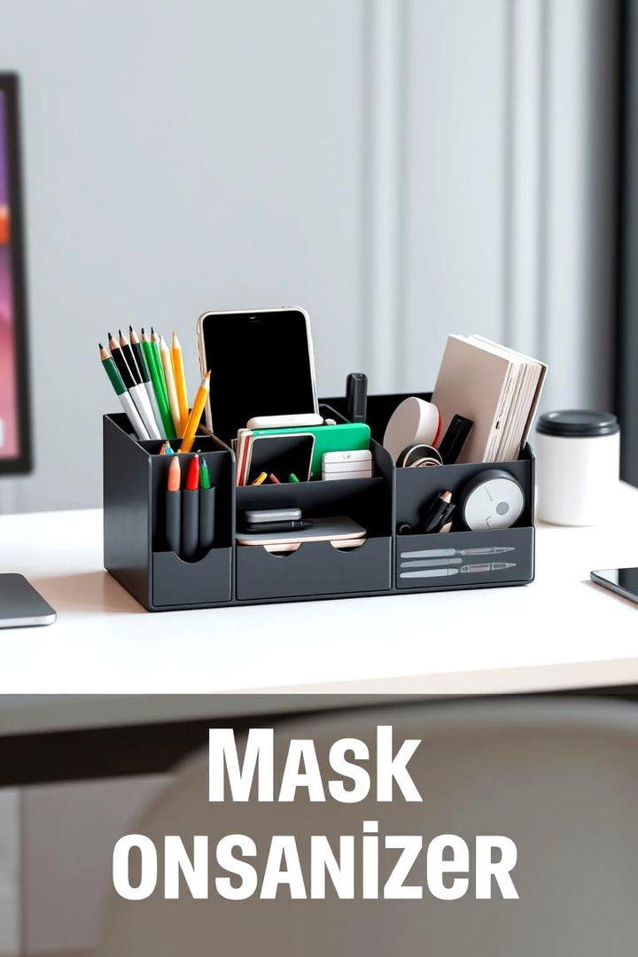 Multi functional Organizers - 22 Desk Organization Ideas