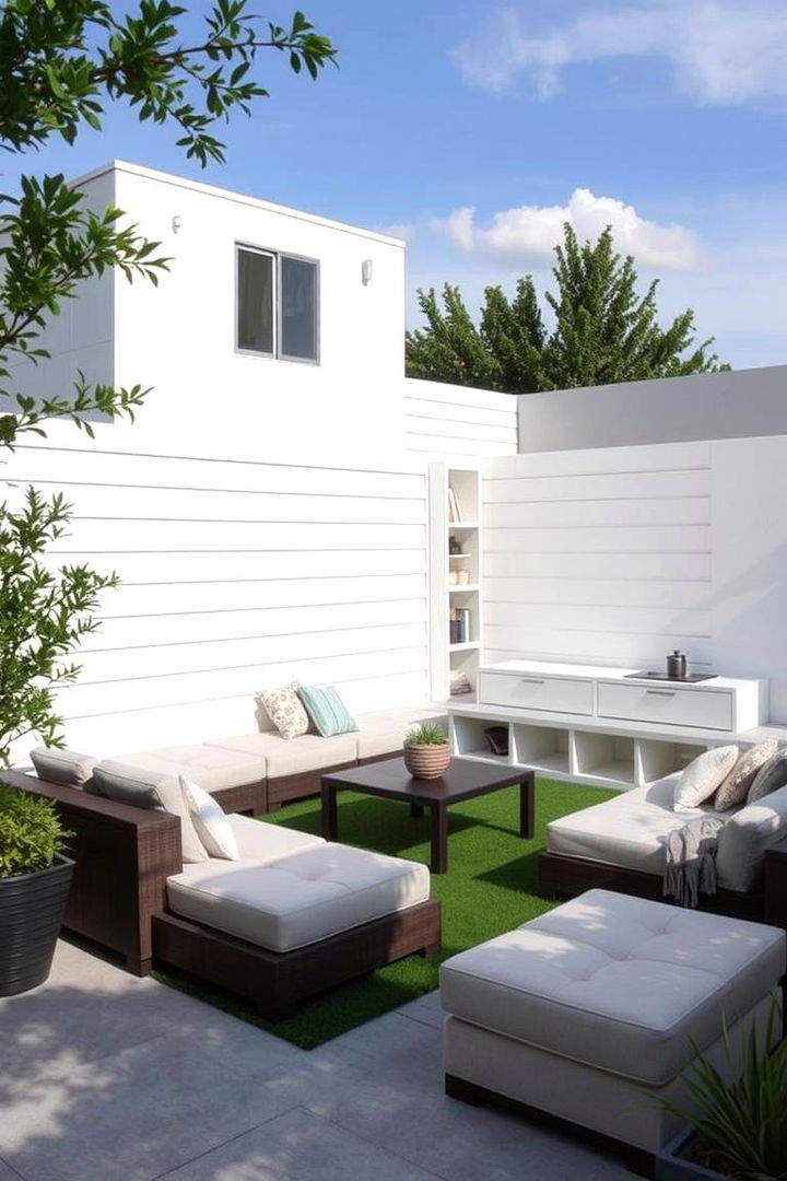 Multi functional Outdoor Space - 22 Outdoor Living Room Ideas