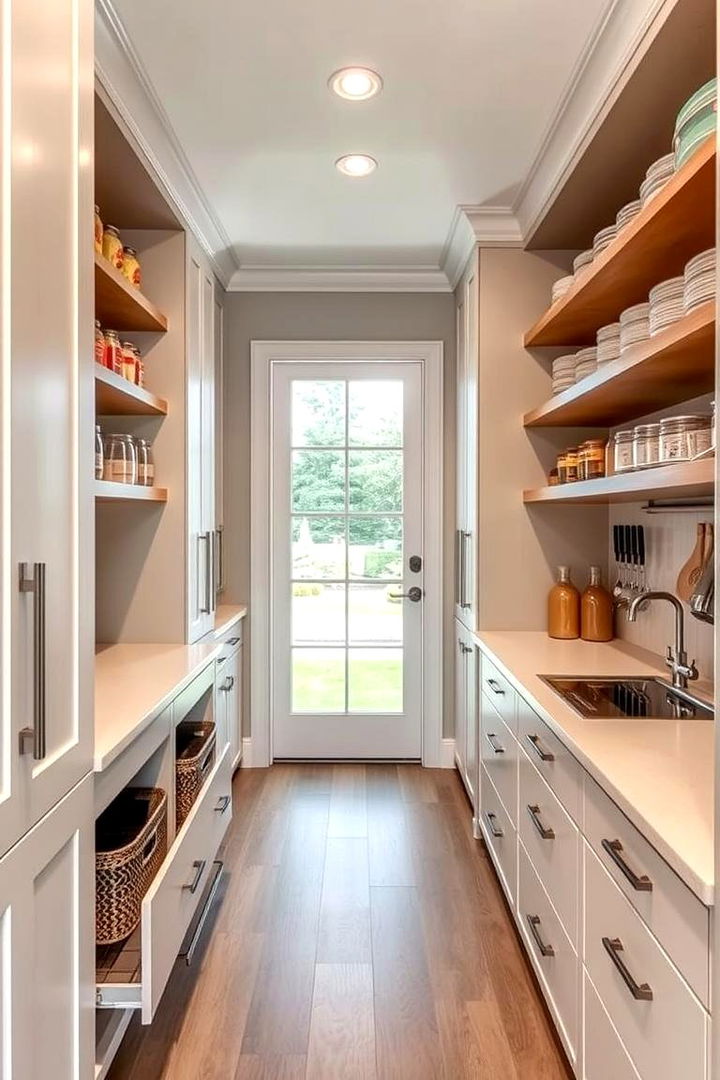Multi functional Pantry Designs - 22 Larder Cupboard and Pantry Ideas for Your Kitchen