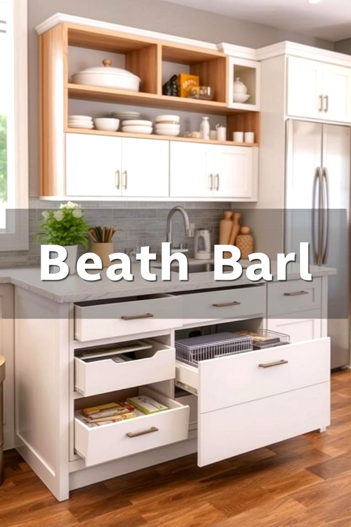 Multi functional Storage Hub - 22 Breakfast Bar Ideas