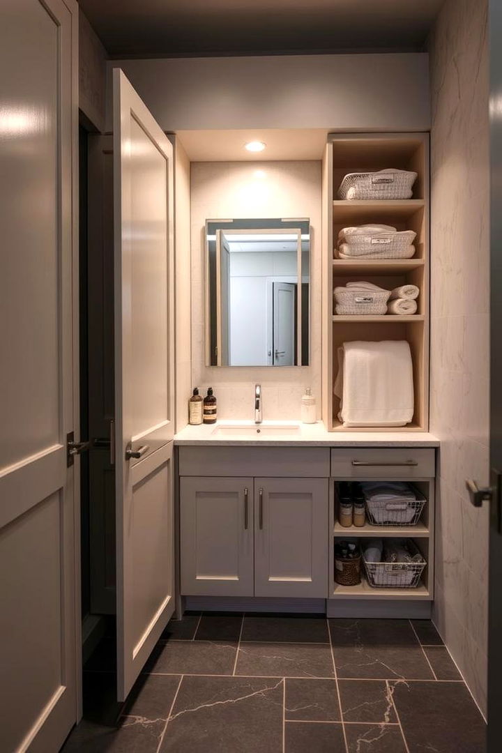 Multi functional Storage Solutions - 22 Wet Room Ideas