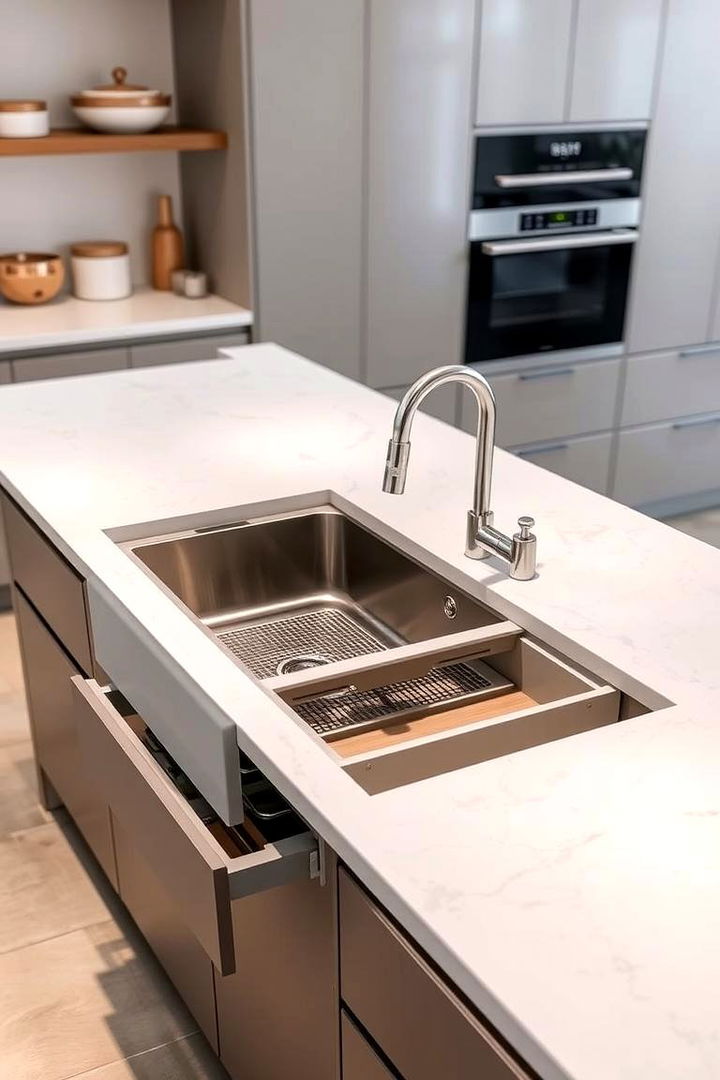 Multi layered Functional Design - 22 Kitchen Sink Ideas