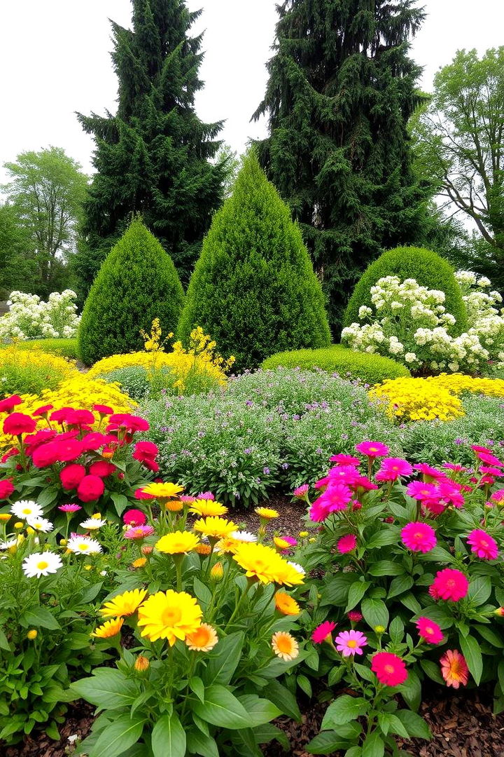 Multi layered Plant Beds - 22 Front Yard Landscaping Ideas