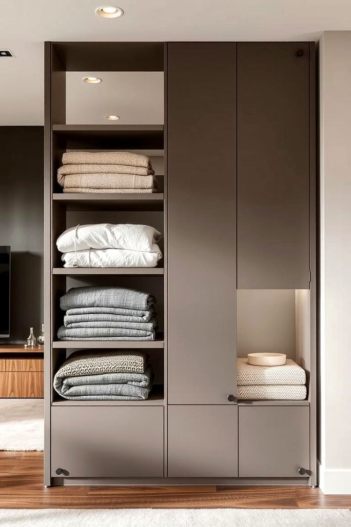 Multi purpose Room Dividers - 22 Blanket Storage Ideas