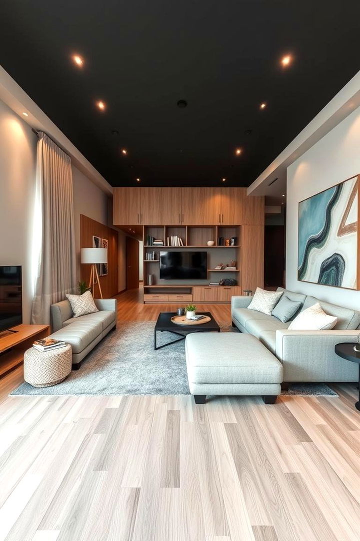 Multi purpose Room Integration - 22 Pottery Barn Living Room Ideas