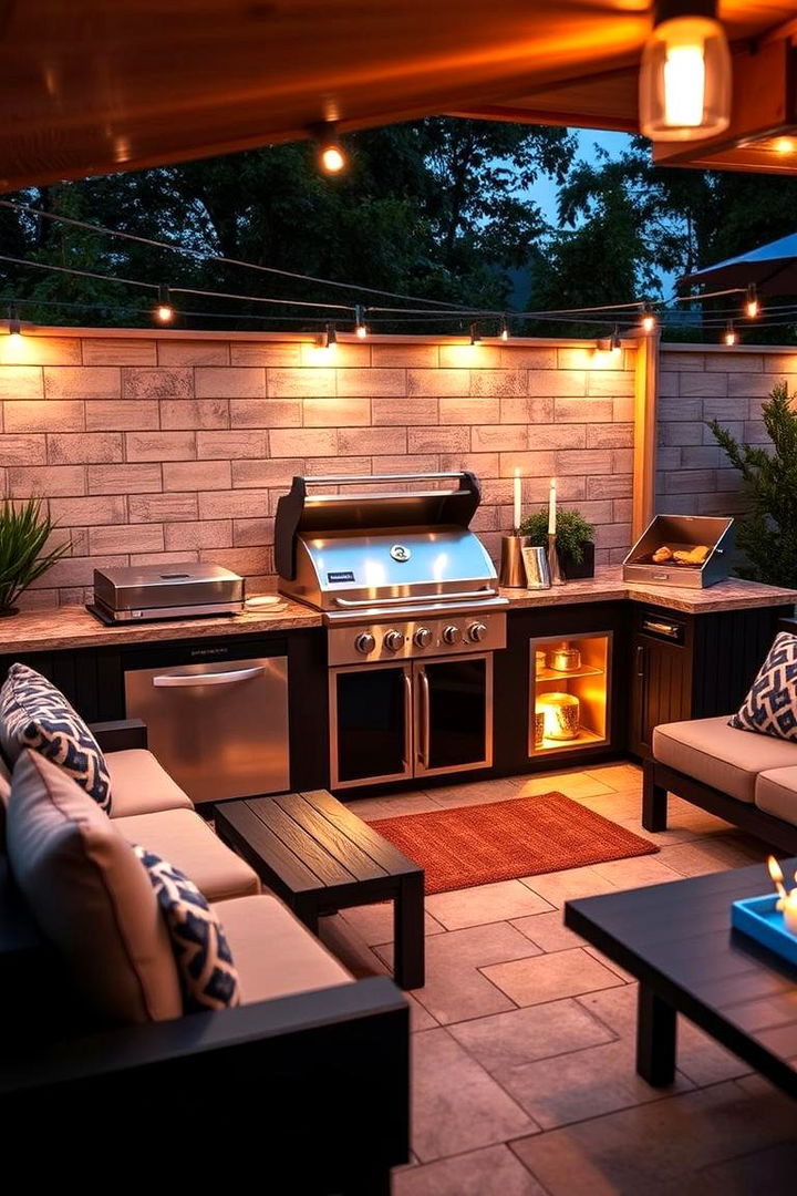 Multifunctional BBQ Party Hub - 22 bbq area ideas