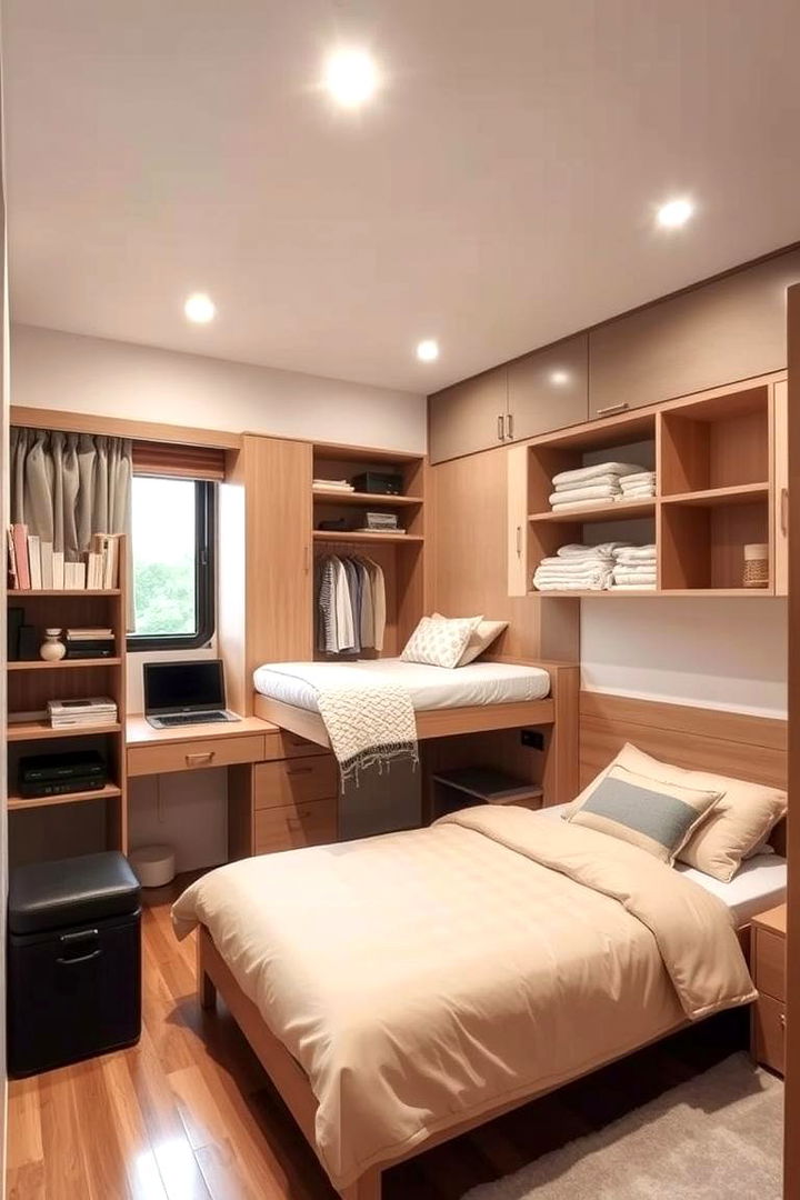 Multifunctional Bedroom Spaces - 22 Bedroom Design Ideas