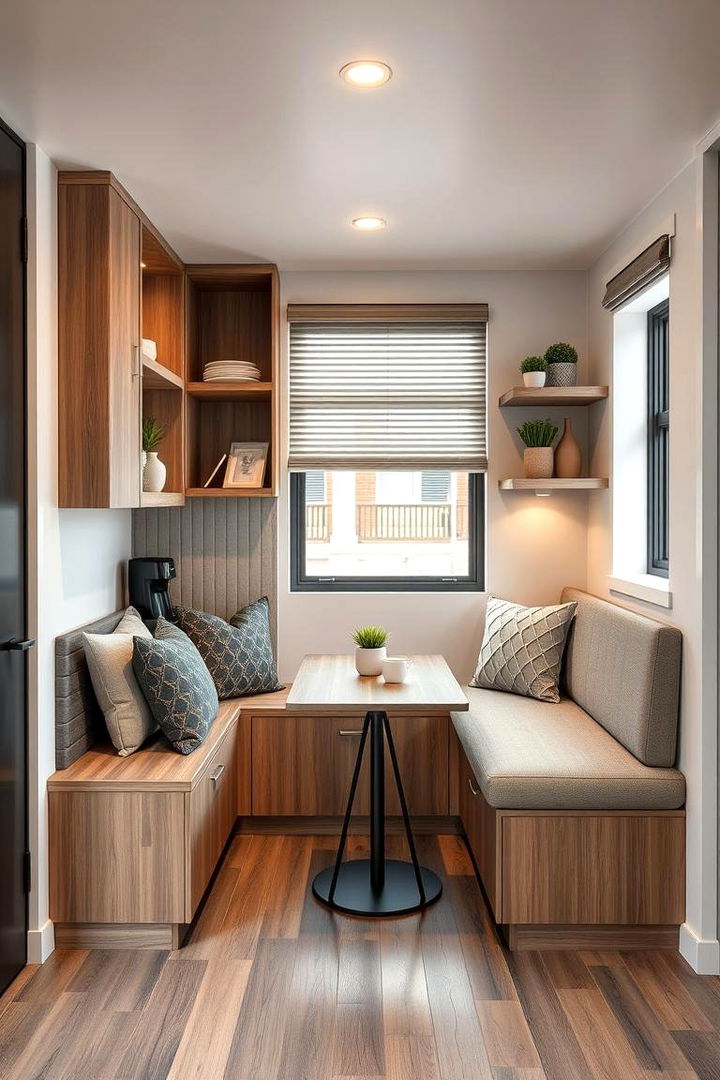 Multifunctional Coffee Niche - 22 Office Coffee Station Ideas