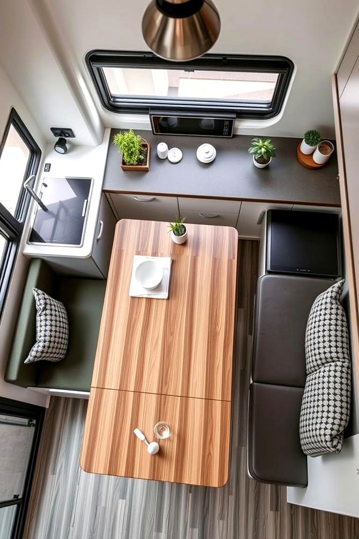 Multifunctional Convertible Table - 22 Small Kitchen Table Ideas