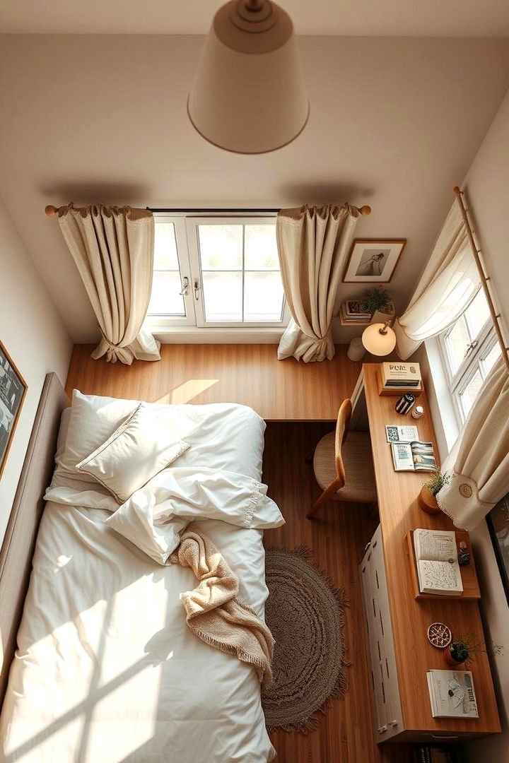 Multifunctional Cozy Space - 22 Beige Bedroom Ideas