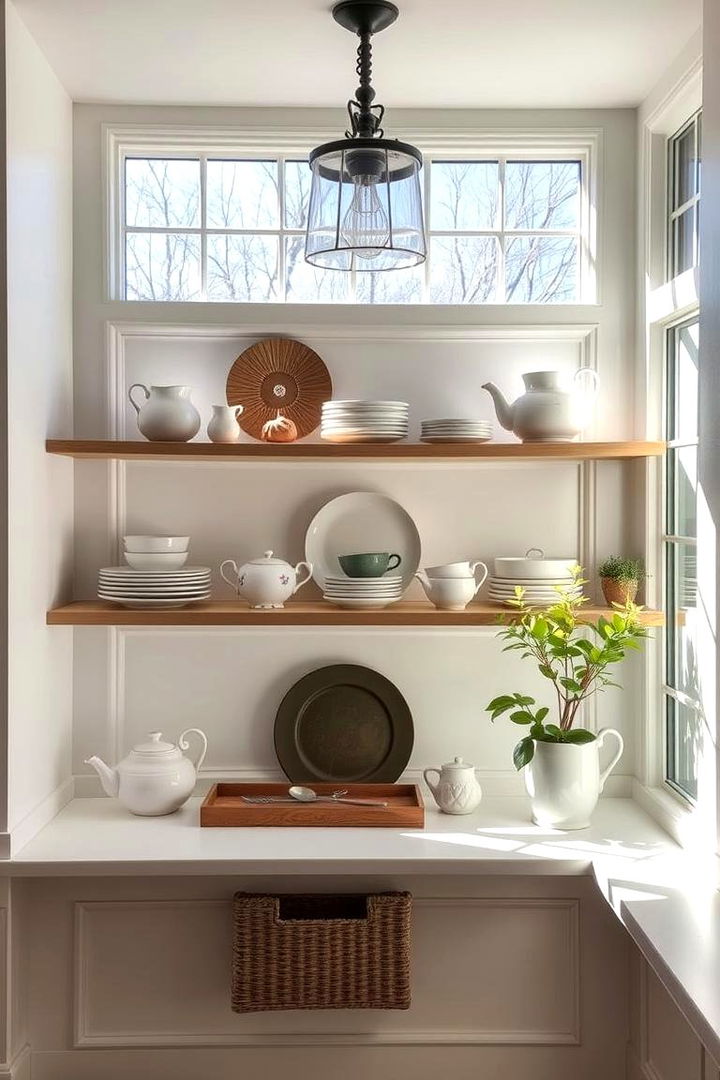 Multifunctional Display Area - 22 Kitchen Bay Window Ideas