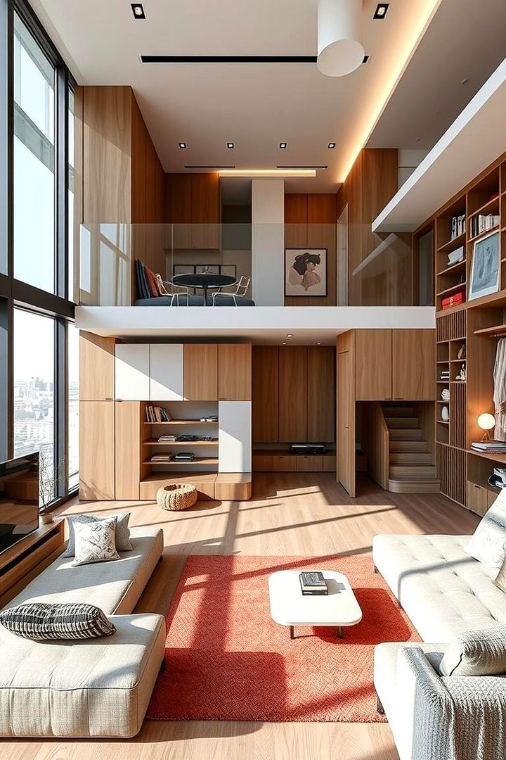 Multifunctional Flexible Interiors - 22 Penthouse Design Ideas