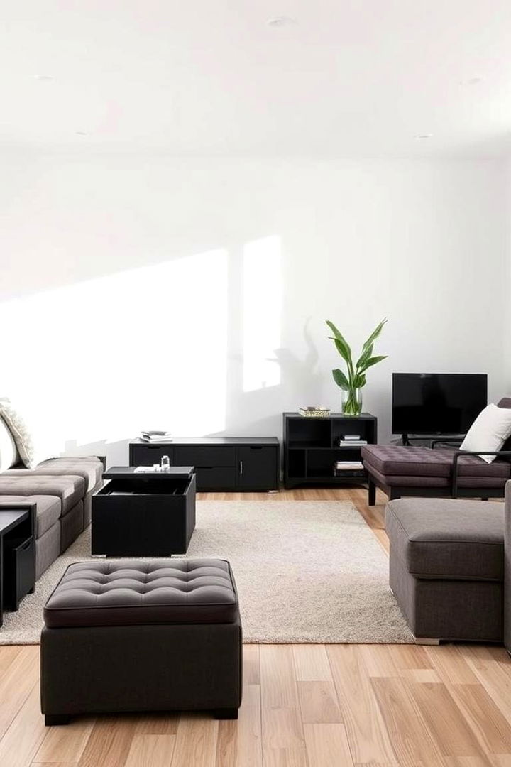 Multifunctional Furniture - 22 Japanese Style Living Room Ideas