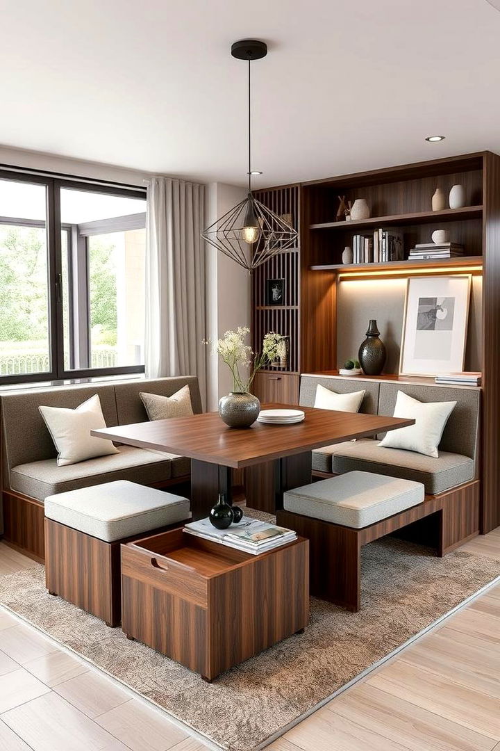 Multifunctional Furniture - 22 Small Dining Room Ideas