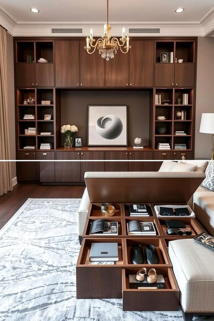 Multifunctional Furniture with Hidden Storage - 22 Clothes Storage Ideas