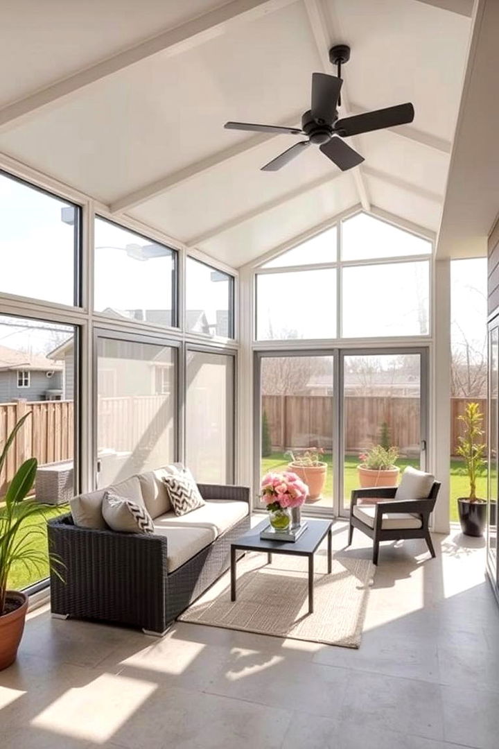 Multifunctional Glass Porch Spaces - 22 Glass Porch Design Ideas