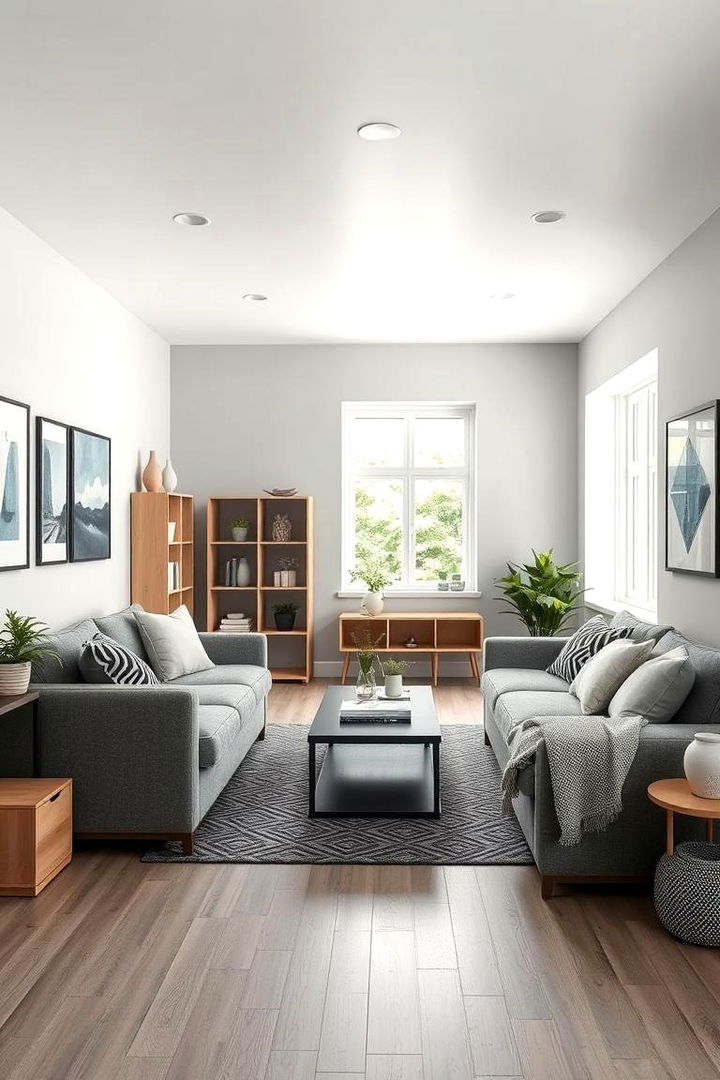 Multifunctional Gray Space for Small Living Areas - 22 Gray Living Room Ideas
