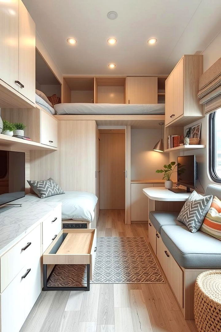 Multifunctional Living and Storage Space - 22 Box Room Ideas