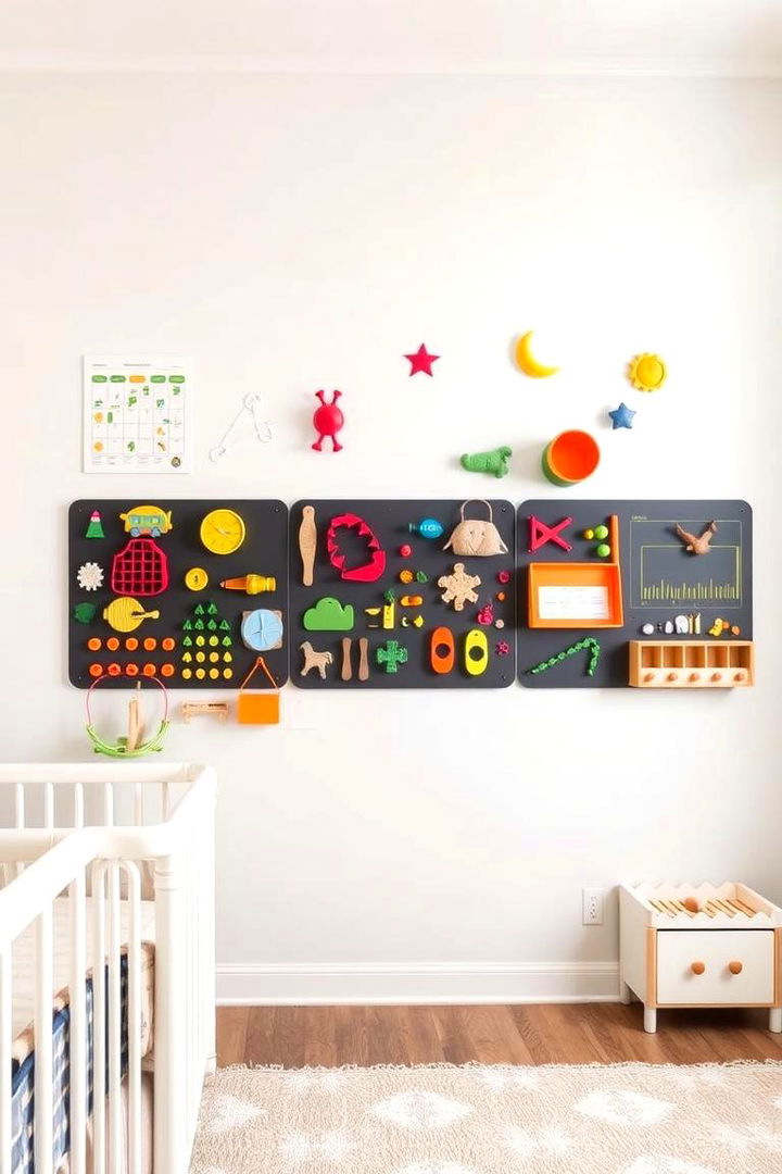 Multifunctional Magnetic Walls - 22 Nursery Wall Decor Ideas