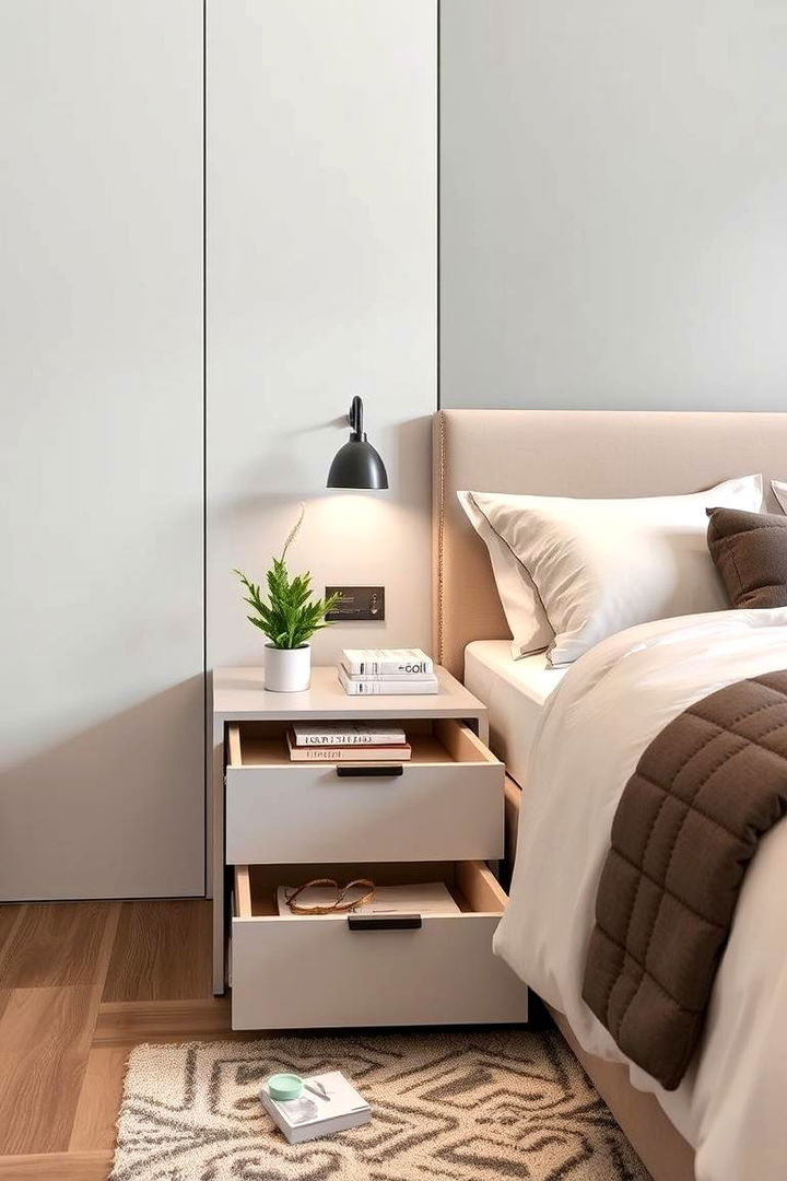 Multifunctional Nightstands - 22 Bedroom Storage Ideas