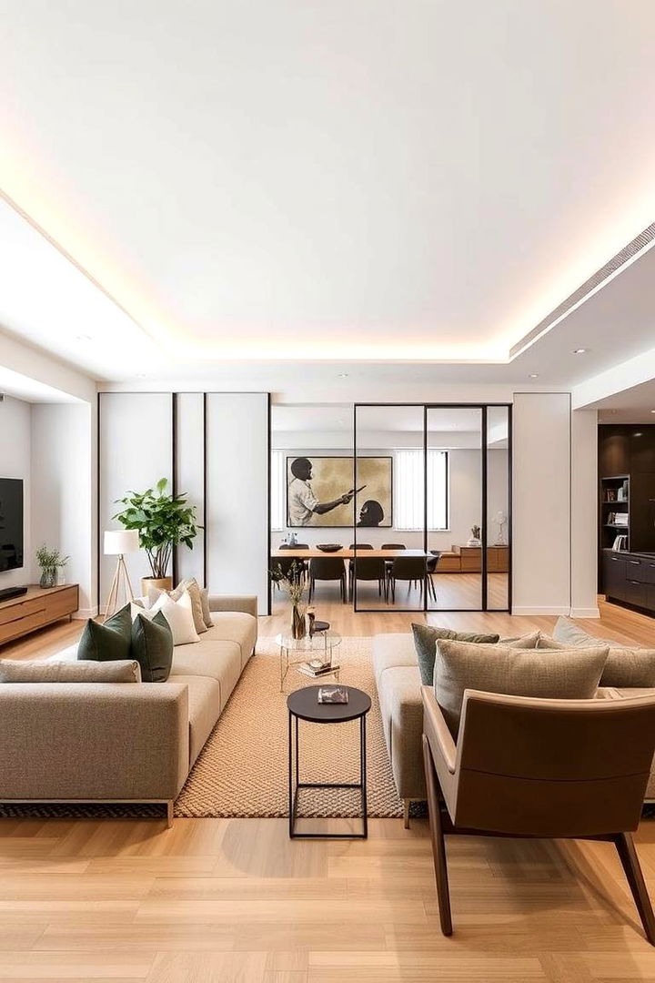 Multifunctional Room Dividers - 22 Apartment Small Living Room Ideas