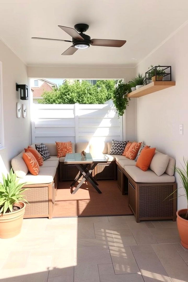 Multifunctional Space - 22 Corner Patio Ideas