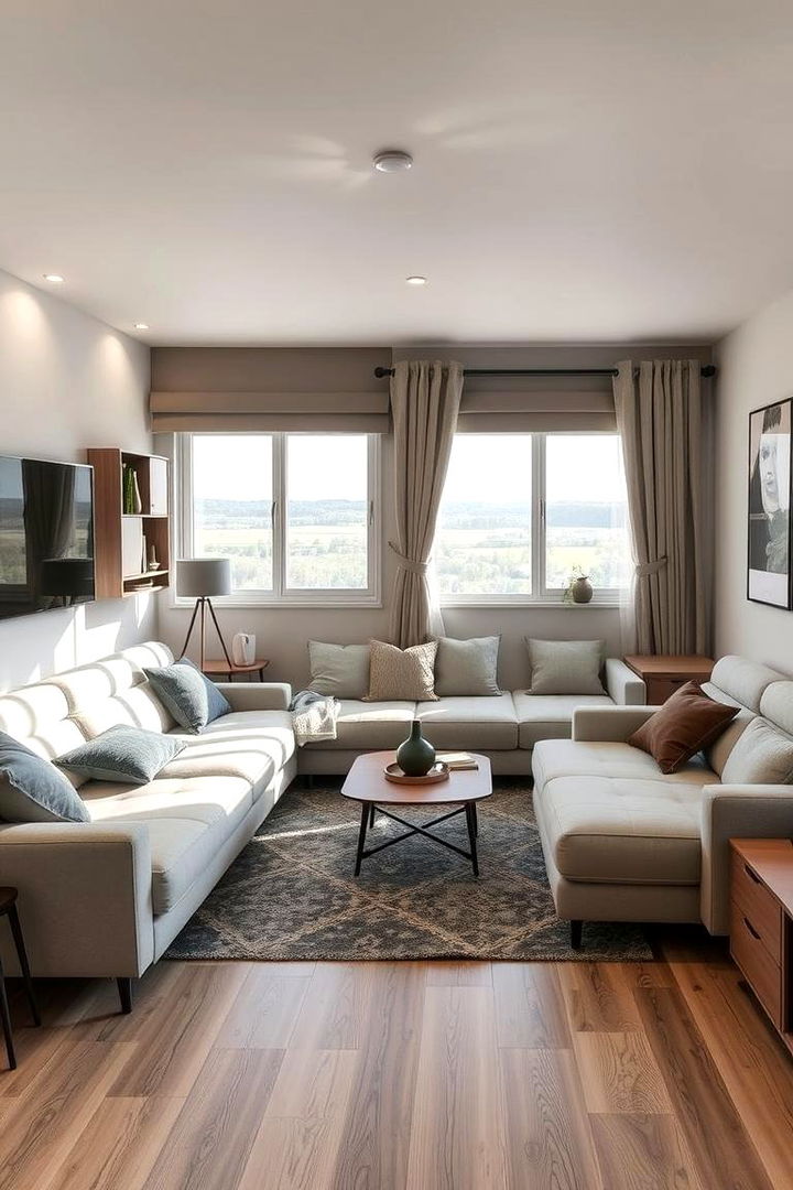 Multifunctional Spaces - 22 Grey and Beige Living Room Ideas