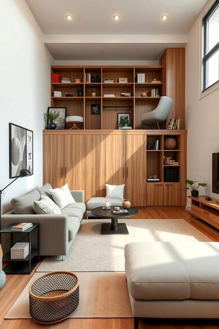 Multifunctional Spaces - 22 Simple Living Room Ideas