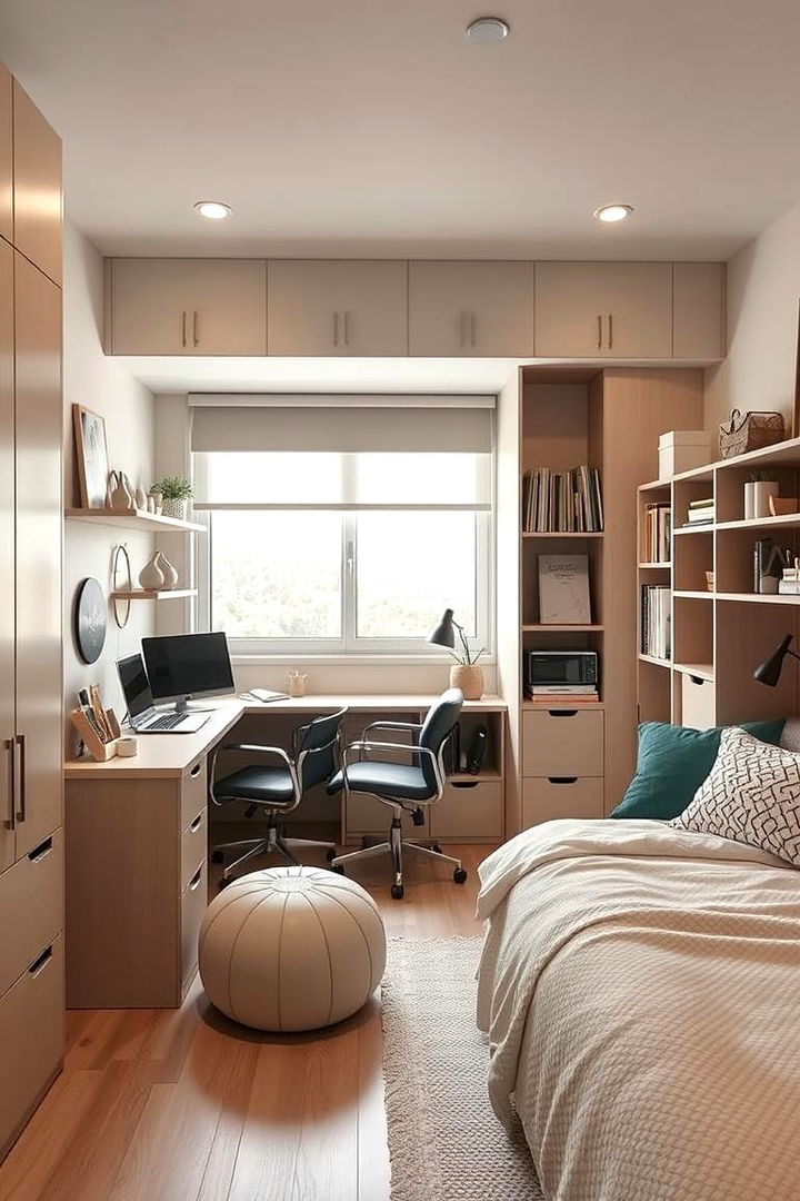 Multifunctional Spaces - 22 Bedroom Interior Design Ideas